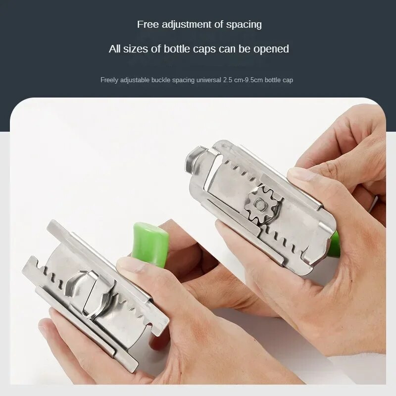 Reguleeritav purgiavaja roostevabast terasest kaaned purgipudeliavajalt Köögitarvikud 3–9,5 cm purgiavaja