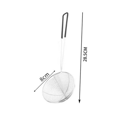 Aixiangru raudonos rankenos sietelis, nerūdijančio plieno burbulinis arbatos kiaurasamtis, Boba pieno arbatos šaukštelis, filtro perlas, virtuvės prietaisai