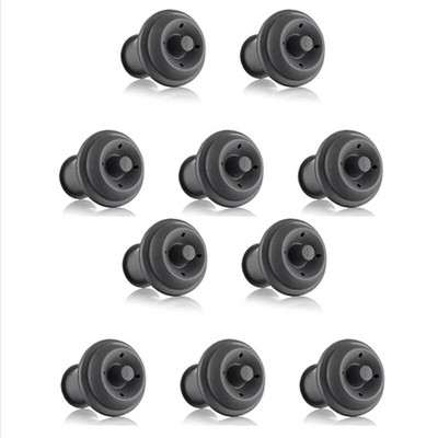 5/10 tk lekkevaba veinikorgi säilitusaine kodune vaakumveinisäästja pump silikoonist veinipudeli korgiga suletud pudeli korgiga Q1FD