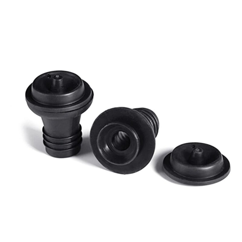 5/10 tk lekkevaba veinikorgi säilitusaine kodune vaakumveinisäästja pump silikoonist veinipudeli korgiga suletud pudeli korgiga Q1FD