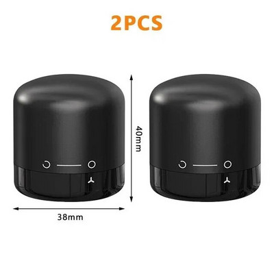 1/2/3 vnt. Vakuuminis raudonojo vyno šampano butelio kamštis Užsandarintas butelio dangtelio kamštis, nepralaidus, nepraleidžiantis šviežumo vyno butelio kamštis