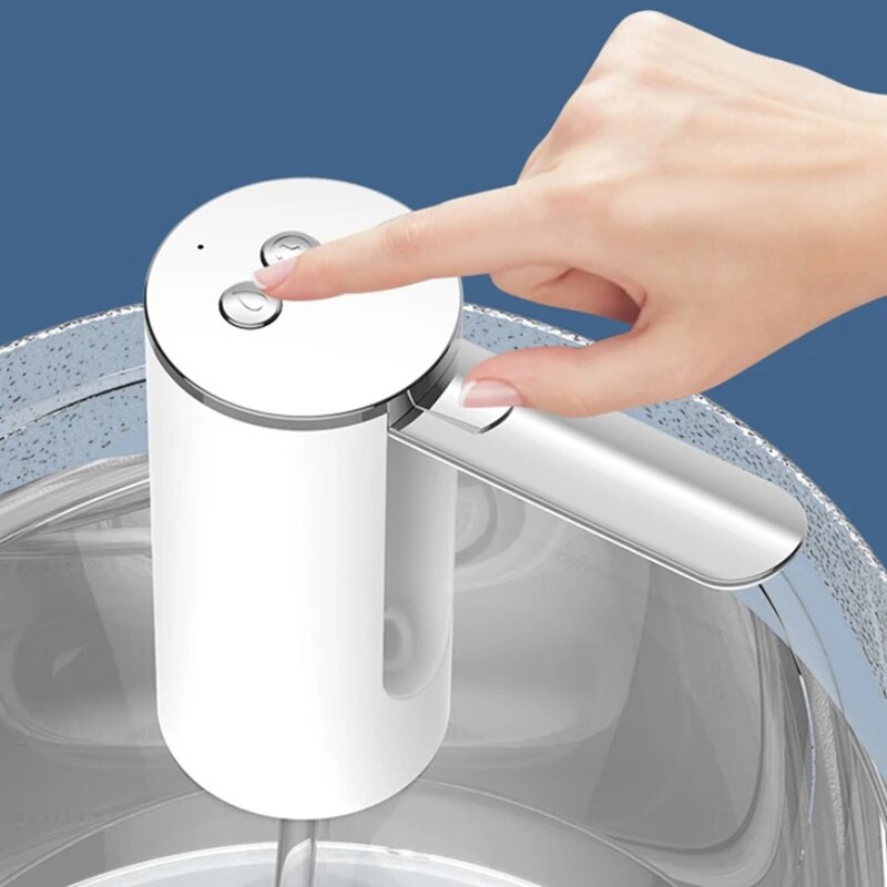 Ηλεκτρική αντλία νερού για μπουκάλι USB φόρτισης τροφοδοσίας πόσιμου χαμηλού θορύβου Μικρή αντλία αναρρόφησης ανθεκτική