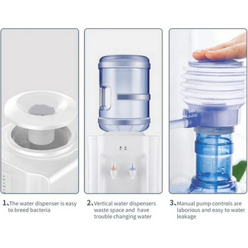 Помпа за диспенсър за вода, електрическа помпа за питейна вода, преносима автоматична помпа за бутилка за вода за бутилка от 2-5 галона