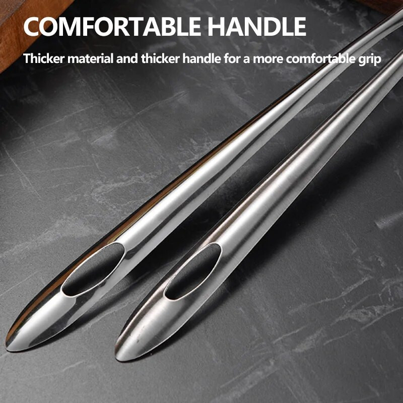 Virtuvės filtro šaukštas karšto puodo filtras nerūdijančio plieno smulkaus tinklelio aliejaus puodo sietelis Skimmeris ovalus smulkaus tinklelio virtuvės priedai