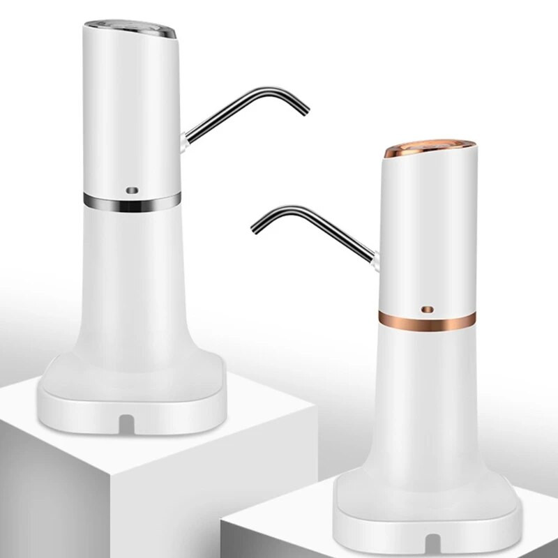 Geriamasis fontanas elektrinis nešiojamas vandens dozatorius galonų geriamasis butelis tylus USB įkrovimas 2 režimai, naujas dropship