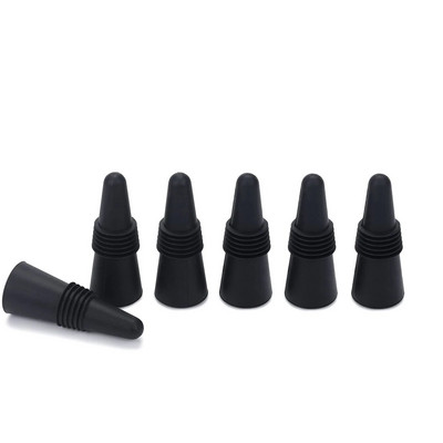 Silikono vyno butelių kamštelių rinkinys nepralaidus alaus šampano kamštelis Closer viskio priedai Vyno kamštienos kamščiai dangteliai virtuvės barai įrankiai