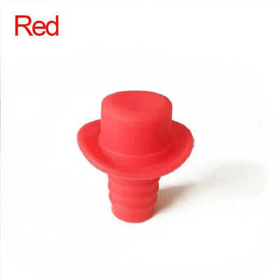 Silikona maza cepure Svaiga alus pudeles aizbāznis Vīna aizbāznis Korķa pudeļu vāciņi aizdares Bārs Mājas virtuves instrumenti