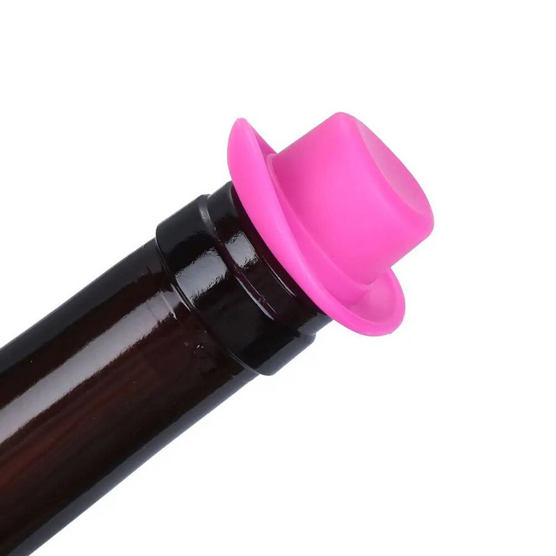 Silikona maza cepure Svaiga alus pudeles aizbāznis Vīna aizbāznis Korķa pudeļu vāciņi aizdares Bārs Mājas virtuves instrumenti