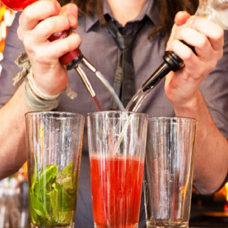 Dozator de toarnă pentru sticle de vin, dop din oțel inoxidabil pentru vin, ulei de măsline, articole de toarnă, dozator, dozator, accesorii pentru bar de bucătărie