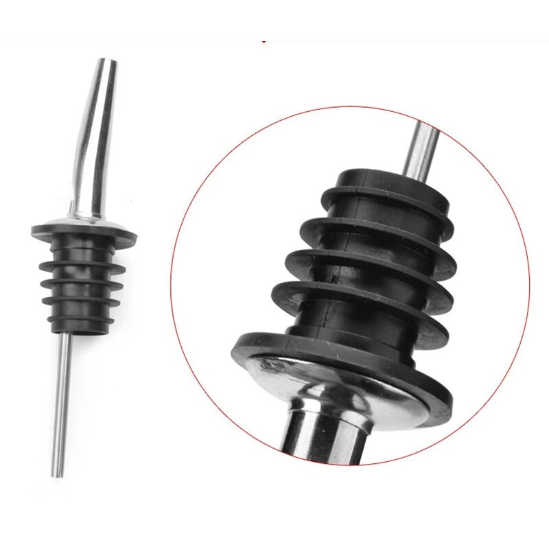 Dozator de toarnă pentru sticle de vin, dop din oțel inoxidabil pentru vin, ulei de măsline, articole de toarnă, dozator, dozator, accesorii pentru bar de bucătărie