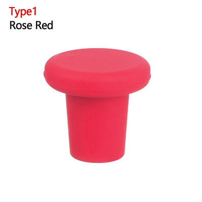 Silicon Șampanie Vin Sticlă Bere Plută Dop Dop de etanșare pentru sticle de vin Cap Opritor Bar Instrument de bucătărie Dop de etanșare sigilat în vid