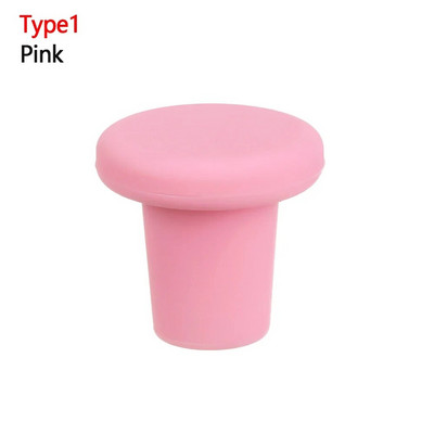 Silicon Șampanie Vin Sticlă Bere Plută Dop Dop de etanșare pentru sticle de vin Cap Opritor Bar Instrument de bucătărie Dop de etanșare sigilat în vid