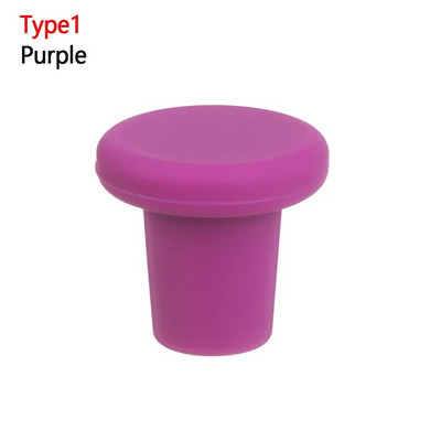 Silicon Șampanie Vin Sticlă Bere Plută Dop Dop de etanșare pentru sticle de vin Cap Opritor Bar Instrument de bucătărie Dop de etanșare sigilat în vid