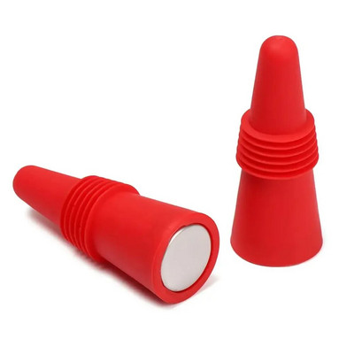 Silicon Șampanie Vin Sticlă Bere Plută Dop Dop de etanșare pentru sticle de vin Cap Opritor Bar Instrument de bucătărie Dop de etanșare sigilat în vid