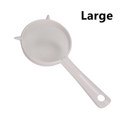 Rankinis plastikinis ekrano tinklelis Daugkartinis virtuvės filtras Sojų pieno sultys arbatos sietelis Kavos kiaurasamtis Daugiafunkcis virtuvės sietelis