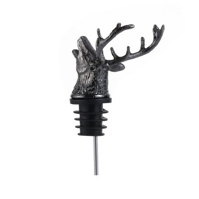 Nova točilica za vino od legure cinka Jelenja glava Unikatni jelenji čepovi boca vina Perlatori za vino Bar Kuhinjski dodatak Ukrasi za božićnu zabavu