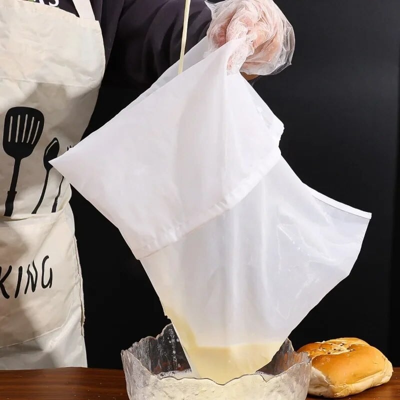 1/5 tk Korduvkasutatav sojapiima veini filtrikott Pähklipiima kott tee kohv jogurti filter Võrk võrk köögitoidu nailon filtrikotid kurn