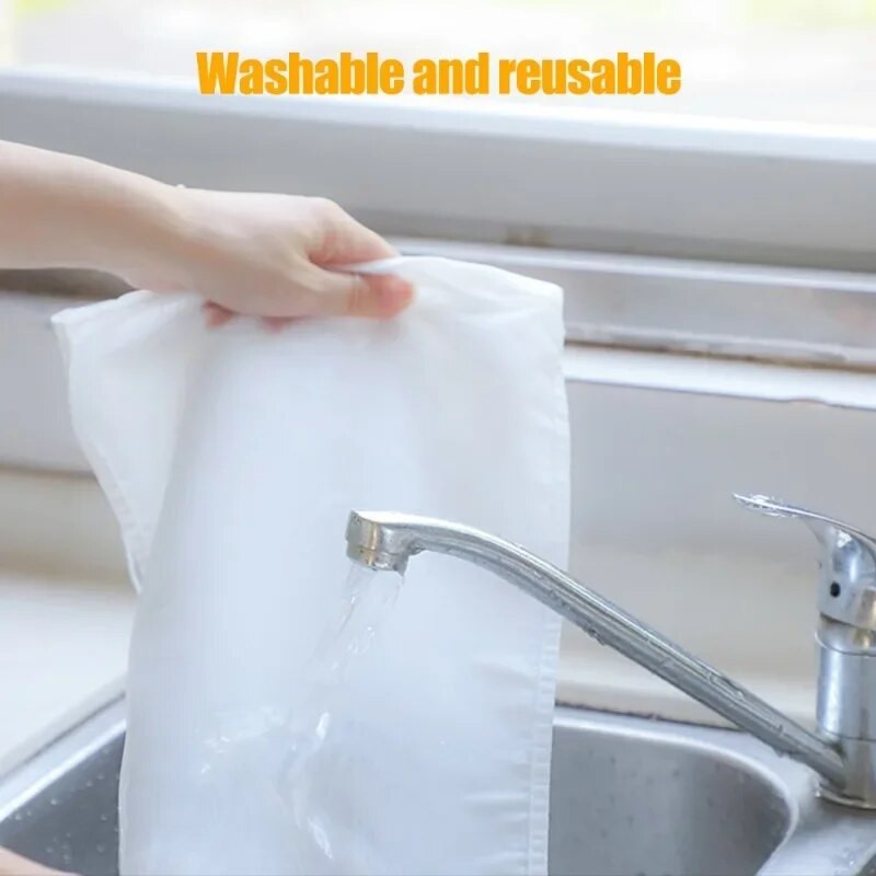 1/5 tk Korduvkasutatav sojapiima veini filtrikott Pähklipiima kott tee kohv jogurti filter Võrk võrk köögitoidu nailon filtrikotid kurn