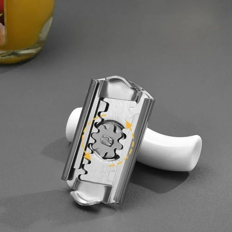 Stiklainių atidarytuvas nerūdijančio plieno butelių atidarytuvas Reguliuojamas stiklainių ir dangtelių atidarytuvas Vyno alaus skardinės Priedai Virtuvės prietaisai