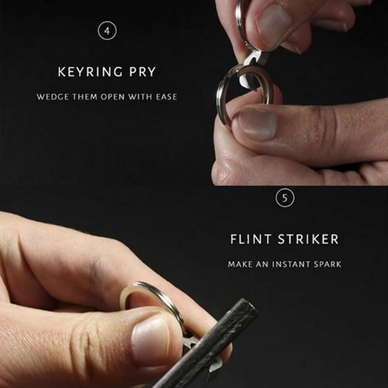 Deschizător portabil Sticle Instrumente Cadou Camping Mic Modă Utilizare ușoară Mini Breloc în aer liber Cutie multifuncțională pentru acasă Cutte