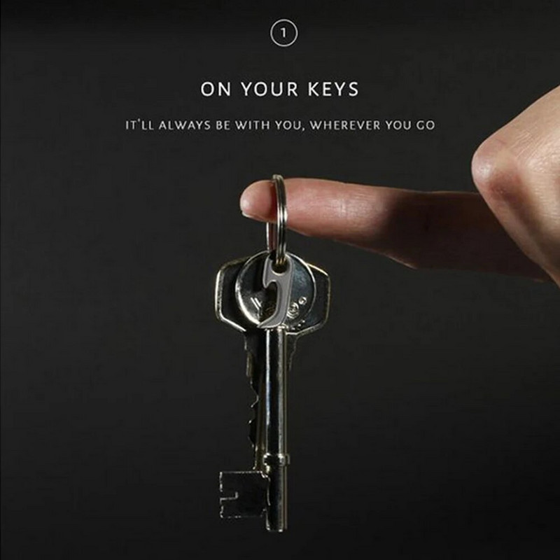 Deschizător portabil Sticle Instrumente Cadou Camping Mic Modă Utilizare ușoară Mini Breloc în aer liber Cutie multifuncțională pentru acasă Cutte