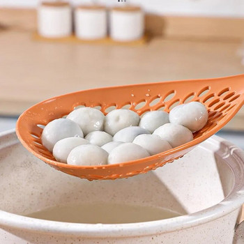 σουρωτήρι γιαπωνέζικης κατασκευής ζυμαρικά μεζούρες μακρύ χερούλι κουζίνας για ζυμαρικά κουτάλι σέσουλα βουτιά hotpot malatang σταγόνα