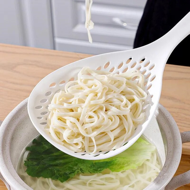 strecurătoare japoneză face găluște linguri de bucătărie mâner lung pentru tăiței lingură linguriță de scufundare hotpot malatang drop