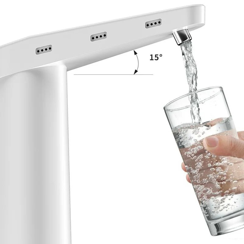 Vandens balionėlis vandens butelio siurblys USB įkraunamas mini elektrinis geriamojo vandens siurblio butelio gėrimų dozatorius