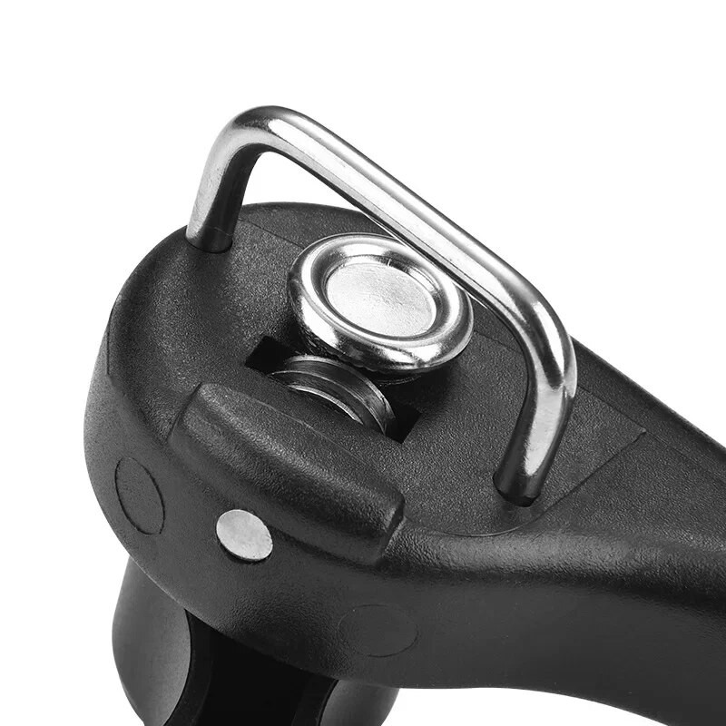 Egyszerű konzervnyitó, rozsdamentes acél kézikönyv, professzionális, könnyű nyitók forgatógombbal, háztartási konyhai hasznos eszközök