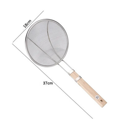 7 dydžių nerūdijančio plieno maisto filtras šaukštai kiaurasamtis skrudintos bulvytės koštuvas makaronų kanalas Virtuvė Maisto gaminimo skimeris indai