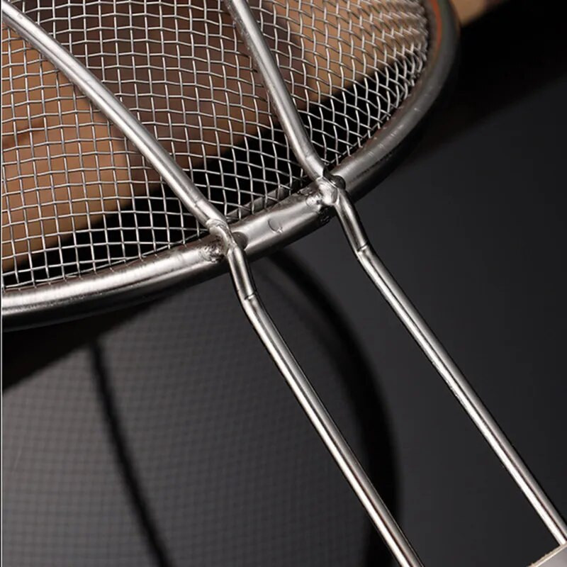 7 dydžių nerūdijančio plieno maisto filtras šaukštai kiaurasamtis skrudintos bulvytės koštuvas makaronų kanalas Virtuvė Maisto gaminimo skimeris indai