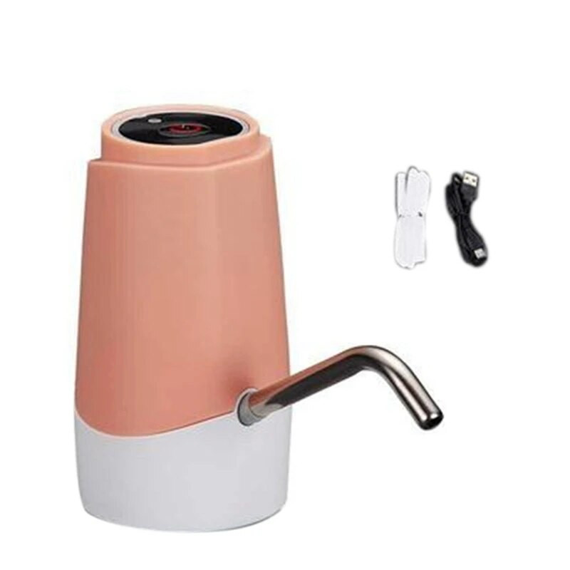 Pompă pentru sticlă de apă Pompă electrică Încărcare USB Pompă dozator automat de băuturi pentru Atelier de camping în bucătărie
