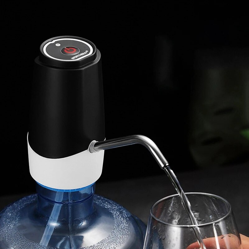 Pompă pentru sticlă de apă Pompă electrică Încărcare USB Pompă dozator automat de băuturi pentru Atelier de camping în bucătărie