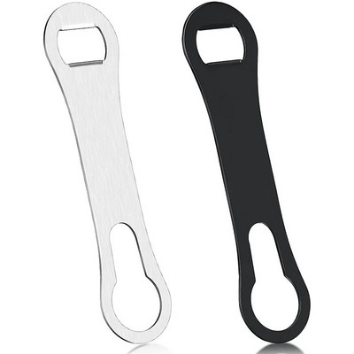 2 vnt plokščias butelių atidarytuvas ir snapelio valiklis, nerūdijančio plieno strypo greitaeigis raktų atidarytuvas, šunų kaulų vyno butelių atidarytuvas namų virtuvėje