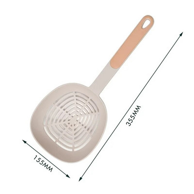 1 gab caurduris nūdeļu karote virtuves makaronu caurduris karote augstas temperatūras izturīgas virtuves piederumi virtuves piederumi