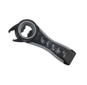 5 az 1-ben fekete multifunkciós rozsdamentes acél műanyag doboz üvegnyitó doboznyitó sörös üdítős üveg kütyü konyhai eszközök