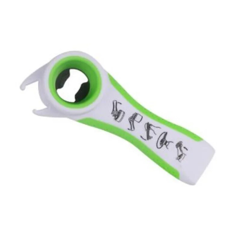 5 az 1-ben fekete multifunkciós rozsdamentes acél műanyag doboz üvegnyitó doboznyitó sörös üdítős üveg kütyü konyhai eszközök