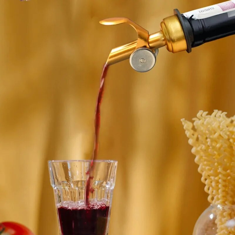1 tk. automaatne ümberpööratav likööripudeli valaja alkoholi roostevabast terasest valamistila korgiga kokteilioliiviõliäädika jaoks