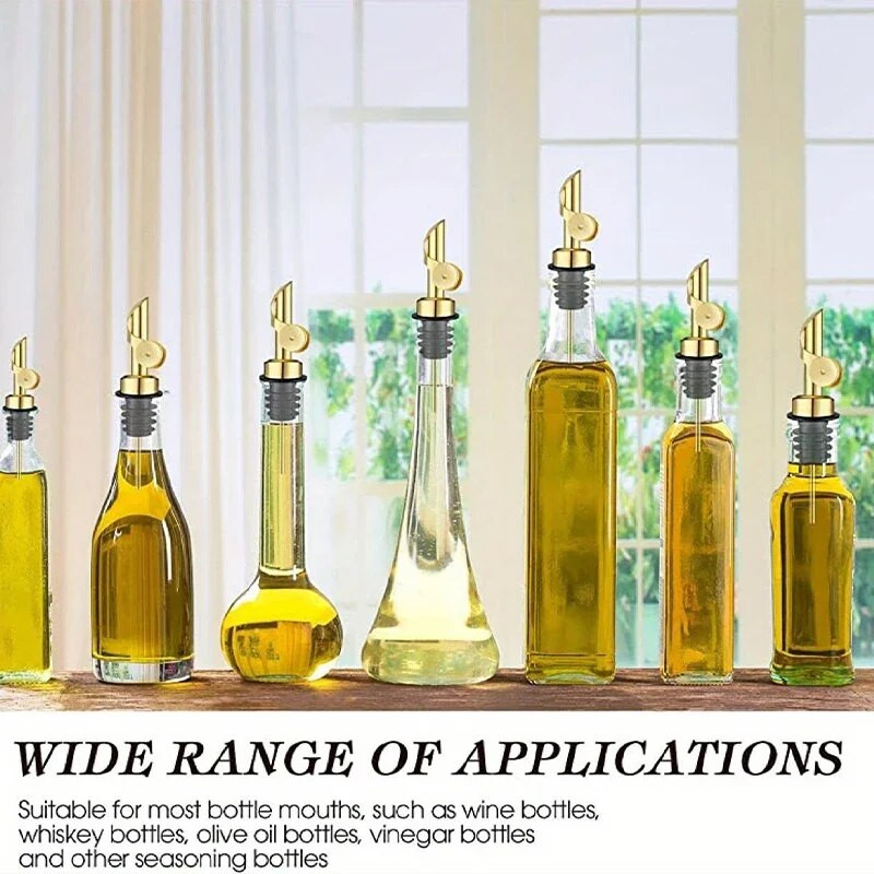 1 tk. automaatne ümberpööratav likööripudeli valaja alkoholi roostevabast terasest valamistila korgiga kokteilioliiviõliäädika jaoks