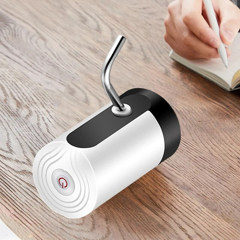 Nešiojamas elektrinis vandens butelių dozatorius, automatinis vandens butelio siurblys, skirtas universaliam 5 galonų buteliui namų biurui