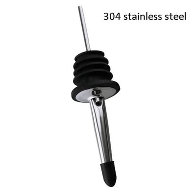 Αναδευτήρας κοκτέιλ Πώμα μπουκαλιού 304 Ανοξείδωτο ατσάλι Wine Pourer Wine Spout For Olive Oil Pourer Dispenser Pout Bar Αξεσουάρ