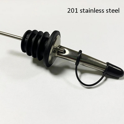 Αναδευτήρας κοκτέιλ Πώμα μπουκαλιού 304 Ανοξείδωτο ατσάλι Wine Pourer Wine Spout For Olive Oil Pourer Dispenser Pout Bar Αξεσουάρ