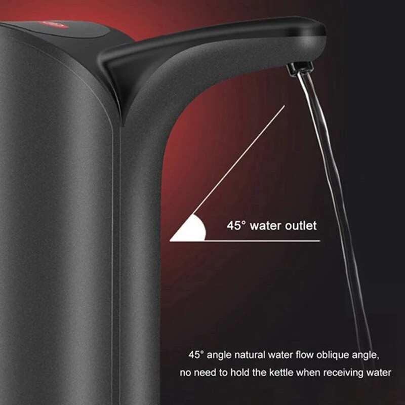 Elektromos vízadagoló automata USB töltő palack szivattyú Háztartási ivópalack intelligens vízszivattyú