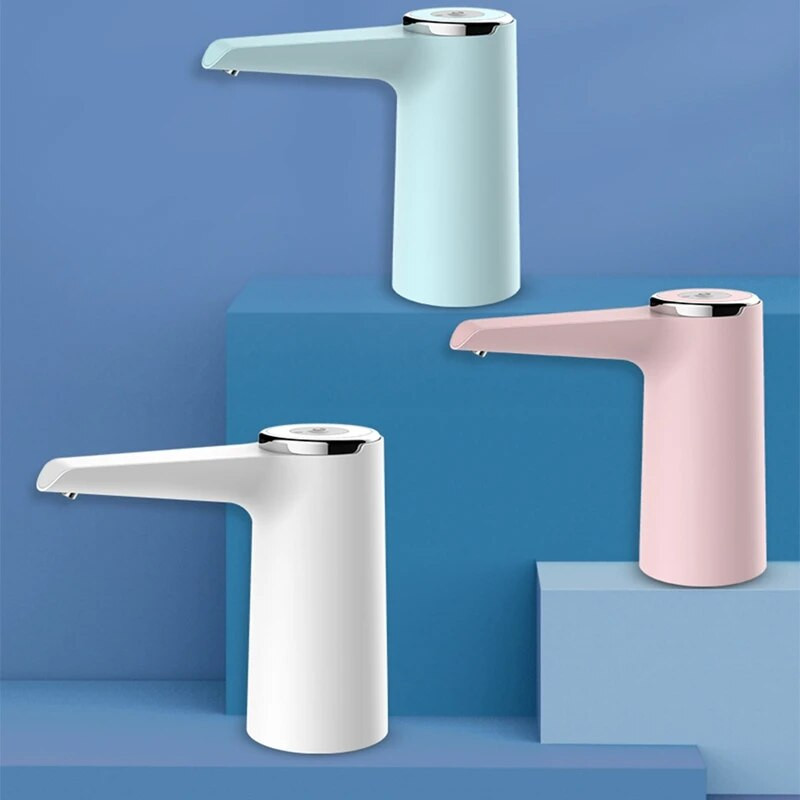 Automatinis elektrinis nešiojamas vandens siurblio dozatorius galonų geriamojo butelio jungiklis, skirtas vandens siurbimo įrenginiui lauko namams