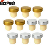 5 vnt / siunta T formos vyno kamštis Guminis butelio dangtelis dangtelis Įrankiai Butelių sandarinimo kamštis Alaus soda kamštienos virtuvės baro reikmenys