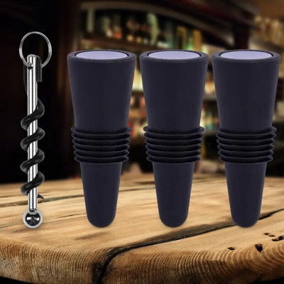 Vyno atsuktuvas Virtuvės priedai Nešiojami virtuvės reikmenys Nerūdijančio plieno dugnas Easy Bar įrankiai Raudonojo vyno kamštelių dovanų idėjos