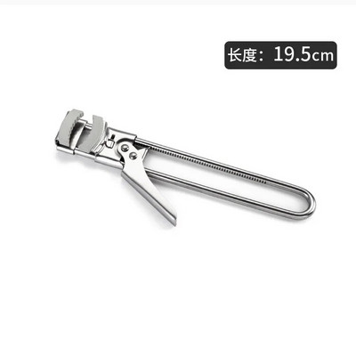 Darbą taupantis sraigtinis skardinių atidarytuvas su nerūdijančio plieno dangteliais nuo stiklainių atidarytuvo Reguliuojamas daugiafunkcis butelių atidarytuvas virtuvės įrankiams