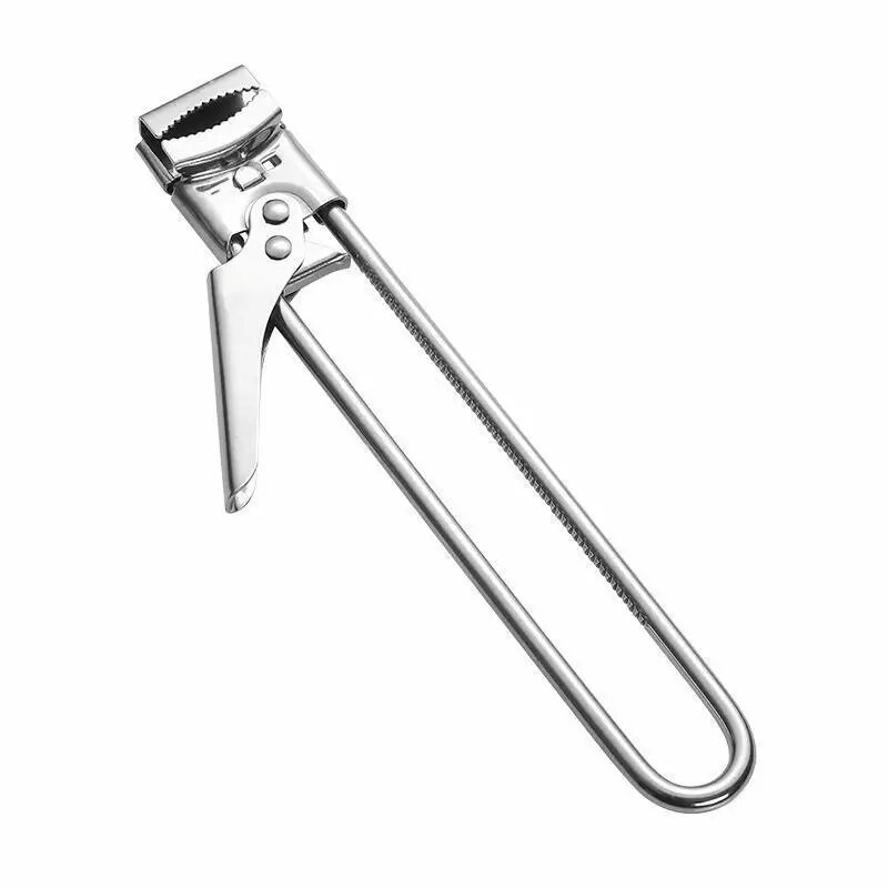 Darbą taupantis sraigtinis skardinių atidarytuvas su nerūdijančio plieno dangteliais nuo stiklainių atidarytuvo Reguliuojamas daugiafunkcis butelių atidarytuvas virtuvės įrankiams