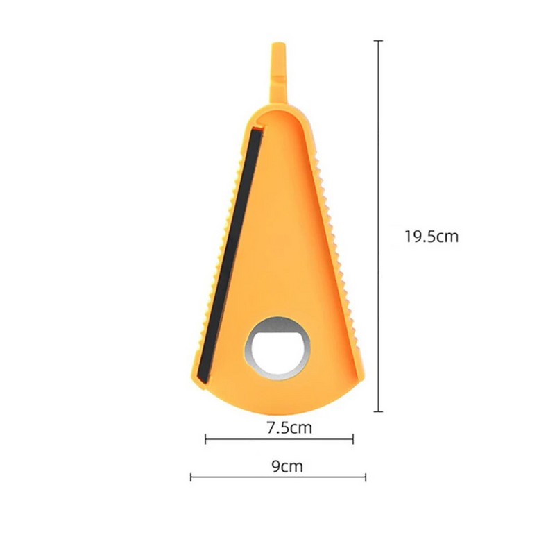 Új kupaknyitó konyhai kütyük 5 az 1-ben állítható, többfunkciós palackfedelek le Munkatakarékos csavaros üvegnyitó konyhai kiegészítők