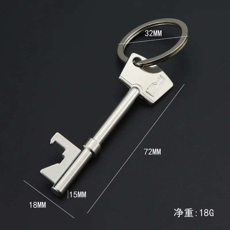 1vnt nešiojamasis rakto formos butelių atidarytuvas Raktų pakabukas Raktų pakabukas Alaus butelių atidarytuvas Vestuvių paslaugos ir dovanos Virtuvės priedai Programėlės